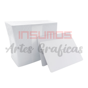 TARJETAS PVC SUBLIMABLES