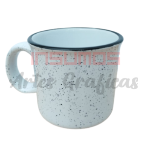 MUG CERAMICA TIPO PELTRE CHIPS 15 ONZ