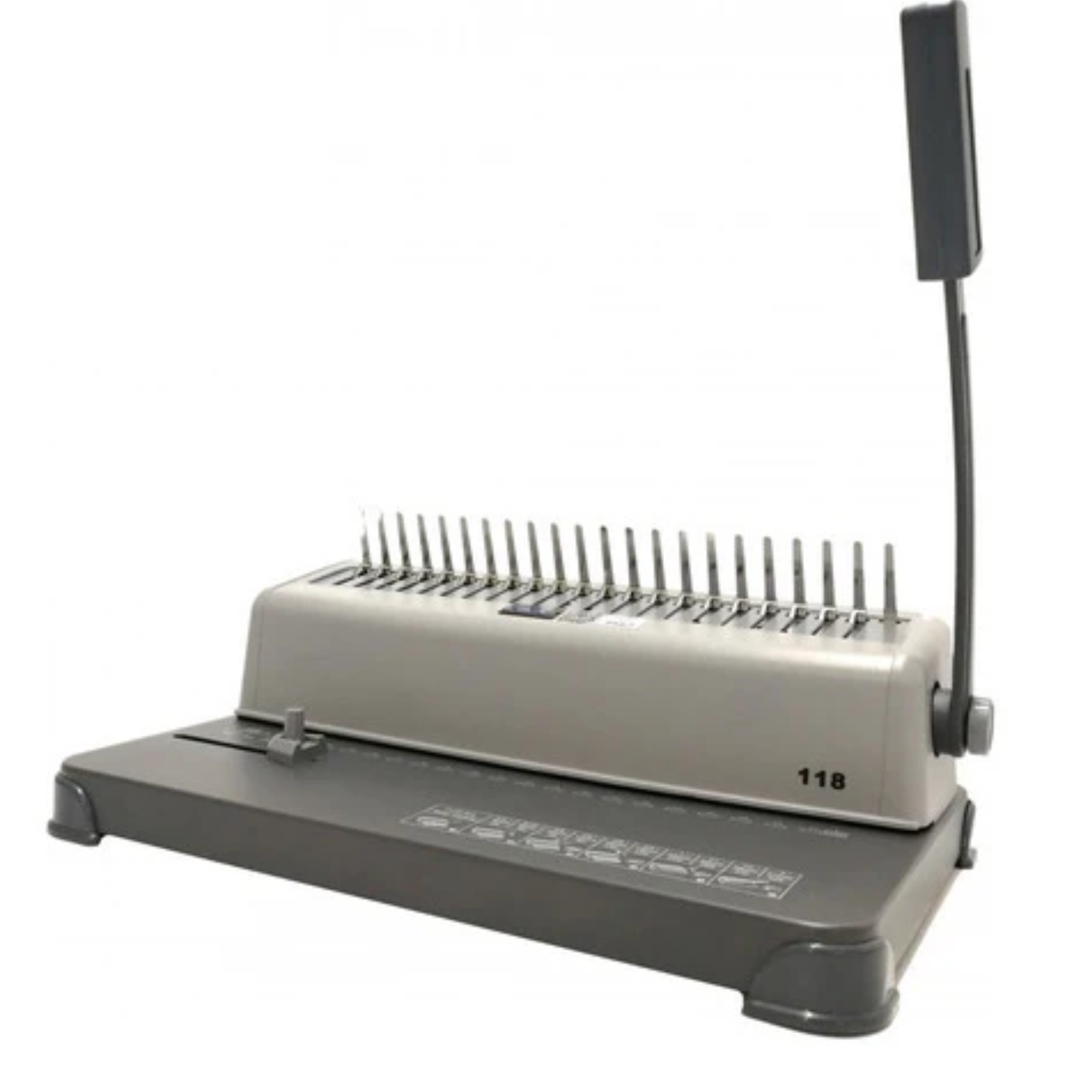 MAQUINA ANILLADORA PLASTICA HOPU 118